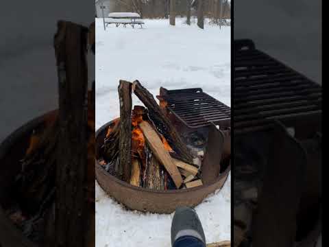 Good fire ring if you want to cook on it as well.