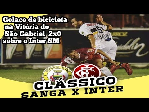 Um dos gols mais bonitos do ano  São Gabriel x Inter SM