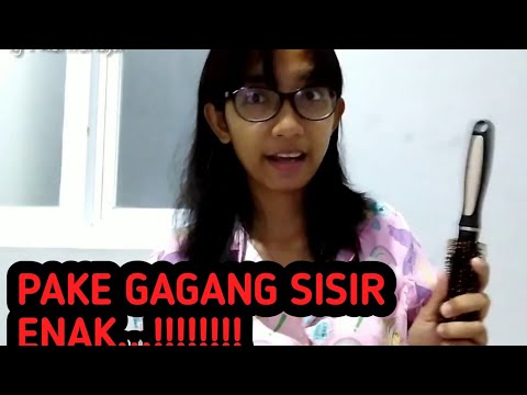 NG0C0K PAKE GAGANG SISIR