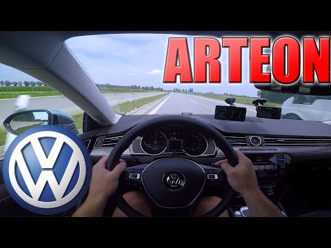 2018 VW ARTEON TDI | TOP SPEED on German Autobahn✔
