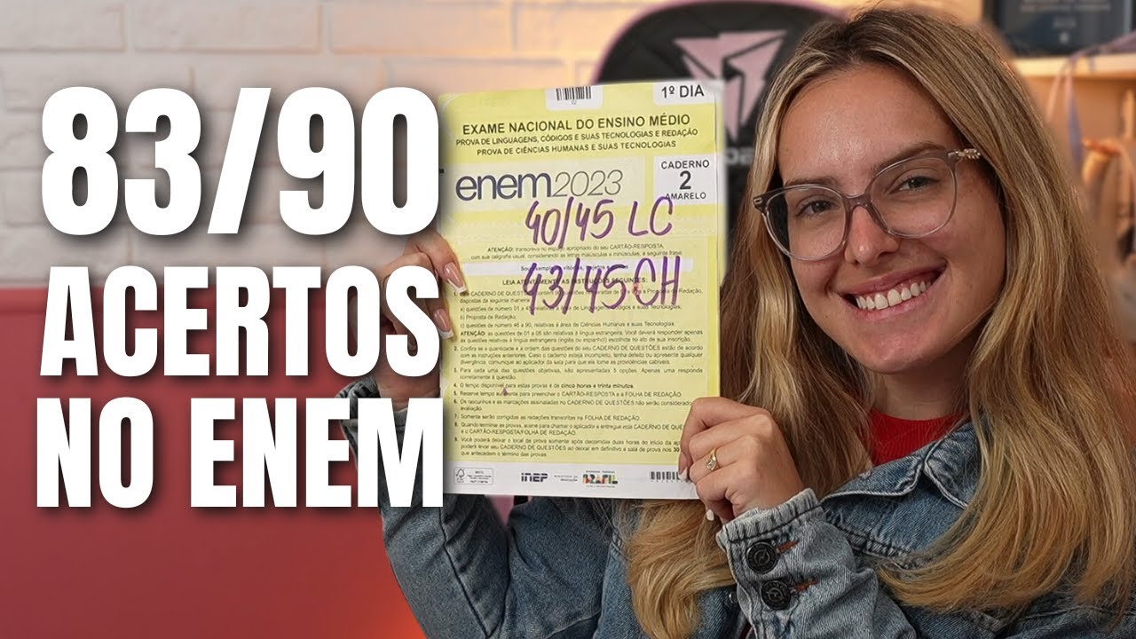 ESTRATÉGIA DE PROVA PARA GABARITAR O PRIMEIRO DIA DO ENEM