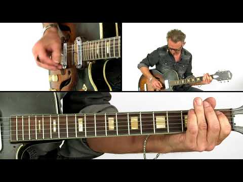 Down Home Boogie & Blues Guitar Lesson - John Lee Groove in G - Richard van Bergen
