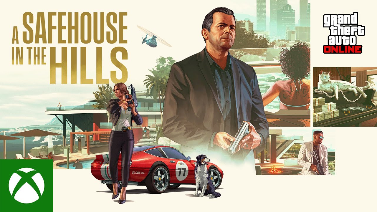 GTA Online: A Safehouse in the Hills Out Now