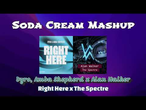 Dyro, Amba Shepherd x Alan Walker - Right Here x The Spectre (Soda Cream Mashup)