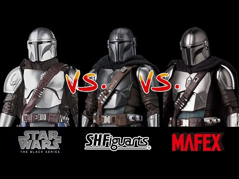 Ep346 TBS vs SHF vs MAFEX - Which NEW Mandalorian to get?
