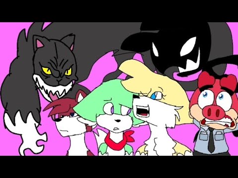 pavoageek com Flonk com sapo brothers com capitão prego em Fantasma vs cartoon cat parte 3