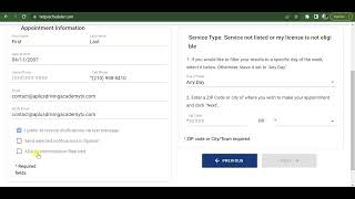 Service Not Listed-How to Schedule Your Texas DPS Learner's Permit Appointment