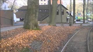 preview picture of video 'Trams in het Openluchtmuseum - Stuurstandrit met de RET tram'