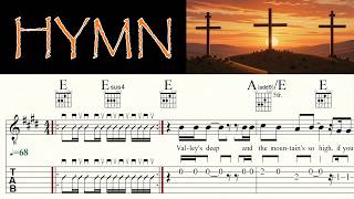 HYMN | BARCLAY JAMES HARVEST | BJH | Complete | Acoustic Guitar Tutorial | Sheet Music & TAB