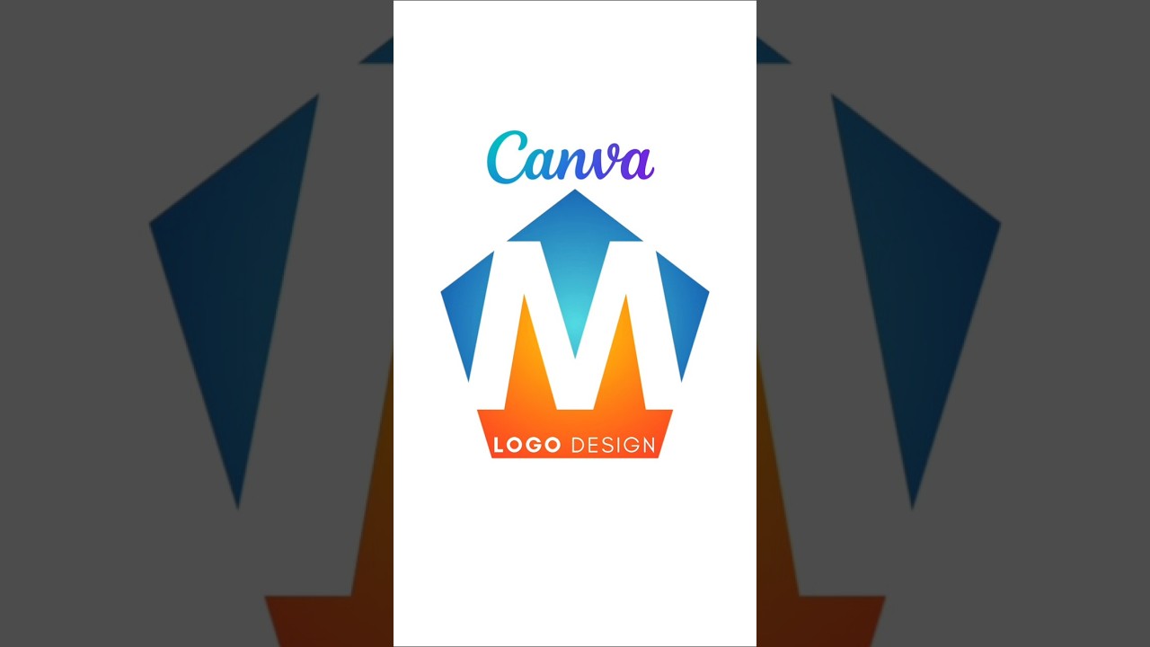 Logo Design for Beginners in Canva | Easy Logo Tutorial #logo #canva