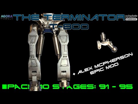 Stavba Big Scale Model Terminator T-800 od Agora Models - Pack: 10, Stages: 91 - 95