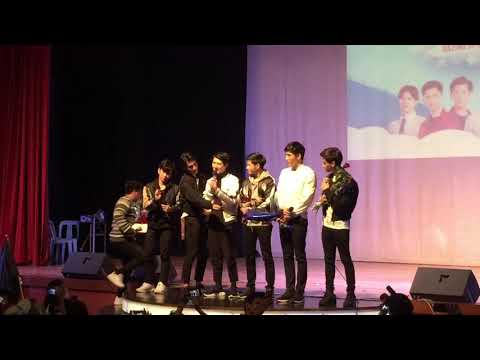 Sotus S Hazing in Manila 2018 Krist and Singto, Guy and Nammon, Oaujun and Fiat Saying Good bye