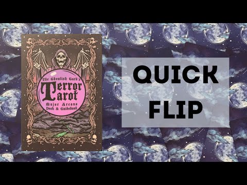 The Ghoulish Garb's Terror Tarot Quick Flip