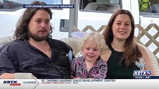 Burleson County house fire injures three including child, destroys home
