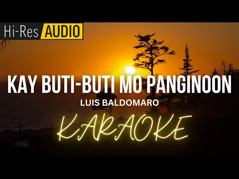 Kay Buti-Buti Mo Panginoon Karaoke | Minus-One | Instrumental