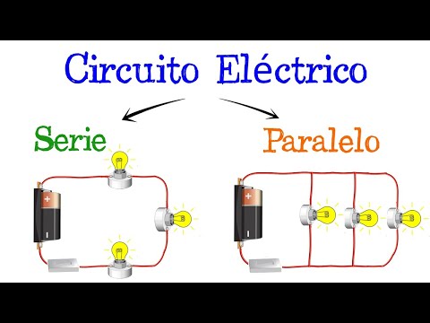 ⚡️ ¿Qué son los Circuitos Eléctricos? Y sus tipos: Serie y Paralelo 💡 [Fácil y Rápido]  | FÍSICA |