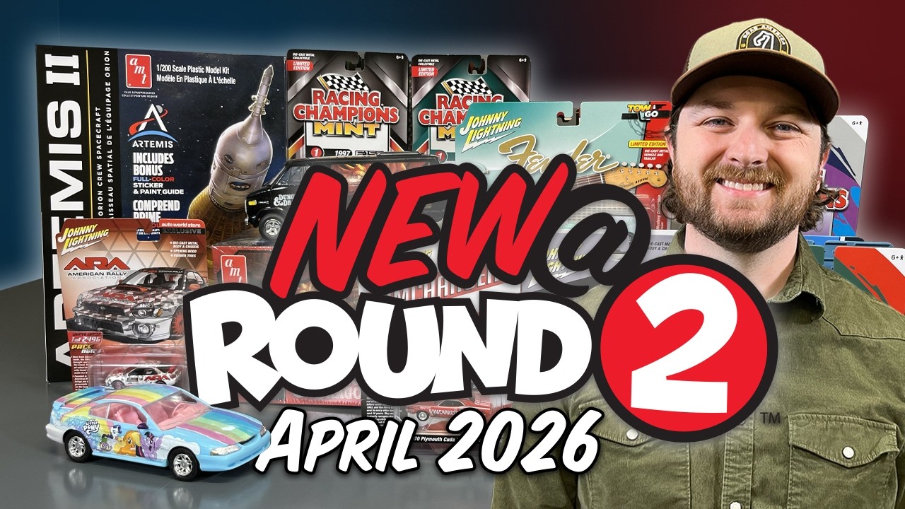 April 2026 LAUNCHES - Spacecraft and Die-cast - Round 2 Product Spotlight