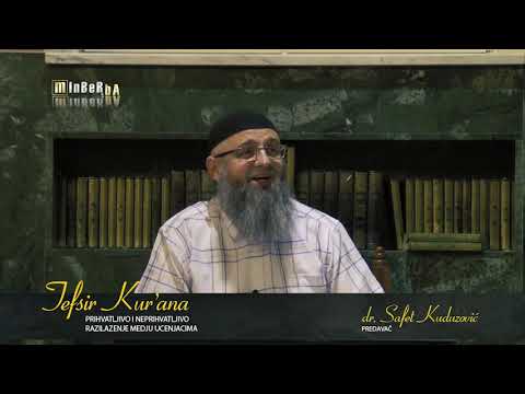 Prihvatljivo i neprihvatljivo razilaženje među učenjacima   dr  Safet Kuduzović