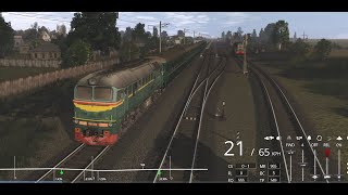 Trainz 2019 - Andrushivka-Odessa route (Ukraine): train basics and first few minutes of gameplay
