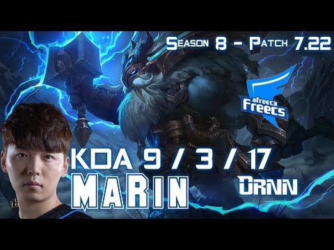 AFs MaRin ORNN vs CAMILLE Top - Patch 7.22 KR Ranked