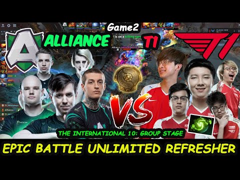 T1 vs Alliance | 23savage Razor The International 10 Group Stage Game2 Ti10 Dota 2