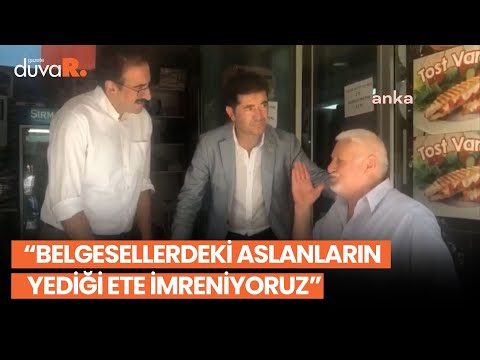 Trabzonlu emekliden CHP'li vekile: Belgesellerdeki aslanların yediği ete imreniyoruz