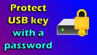 Password protect your USB Drive in Windows 10 with BitLocker // Easy step by step guide