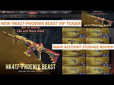 NEW HK417-PHOENIX BEAST VIP TEASER CROSSFIRE PH