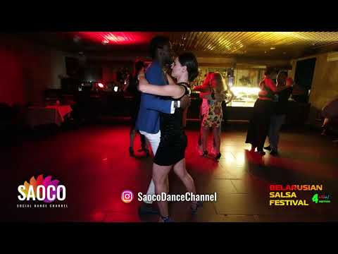 Tamba Salsaché Hissirou and Olesya Petrova Kizomba Dancing at Belarusian Salsa Festival, 29.09.2018