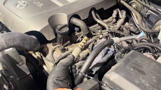2007-2021 Toyota Tundra VVTi Oil Control Valve Testing And Replacement Instructions