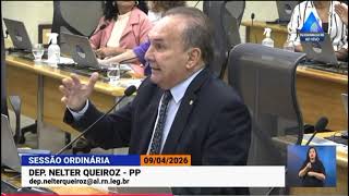 NELTER QUEIROZ PRESTA SOLIDARIEDADE AO PREFEITO GALO, DE FLORÂNIA