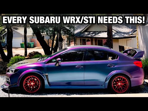 EVERY SUBARU WRX/STI NEEDS THIS! The EASIEST Mod To Install