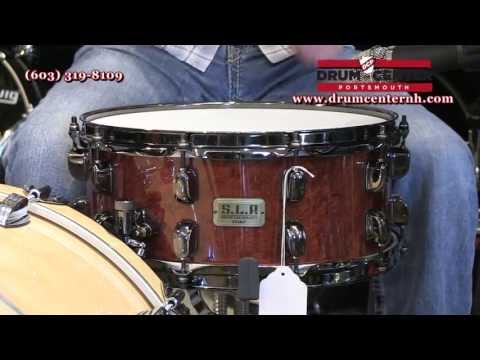 Tama SLP Series G-Bubinga Snare Drum 14x6 image 2