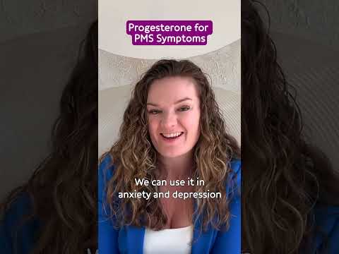 Progesterone for PMS Symptoms!