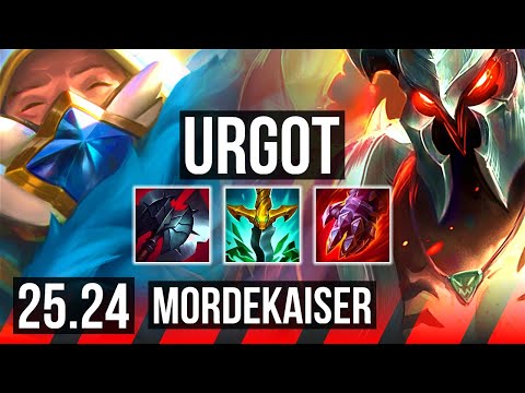 URGOT vs MORDEKAISER (TOP) | EUW Master | 25.24
