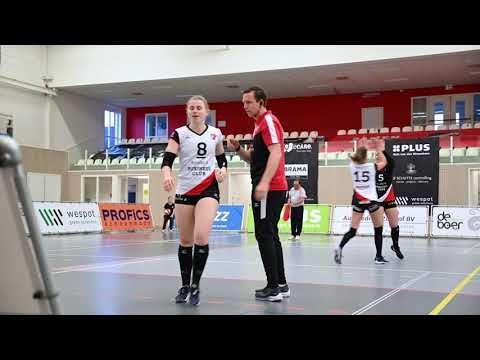Reportage volleybalwedstrijd Apollo 8 - VCN in de dames eredivisie (21/11/2021)
