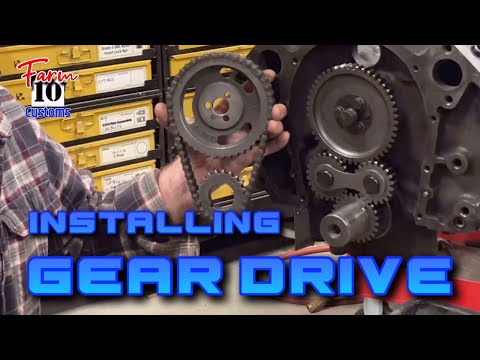 Installing gear drive on Big Block Chevy