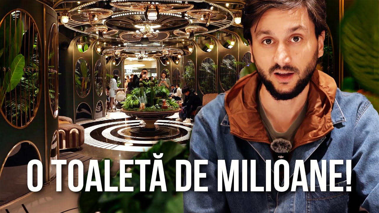 Cea mai LUXOASĂ TOALETĂ din lume! 🇨🇳 Cum a reusit CHINA sa atraga turisti cu o toaleta publica?