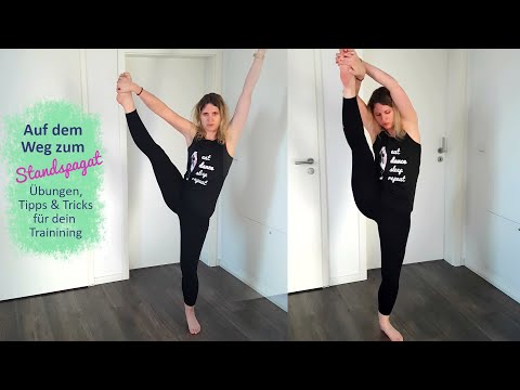 Der Weg zum Standspagat | Übungen für dein Gardetraining