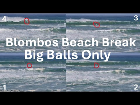 SURFSKI: Blombos  Beach Break - Big Balls Only !