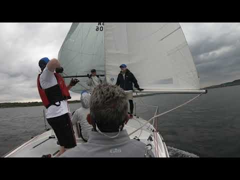 J24 Sunday Race AYC, Last race watch for the Boom