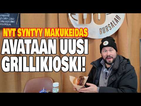 BURSALAD JA UUDEN GRILLIN RAKENTAMINEN ALKAA - MILLAISIA BURGEREITA TULEEKAAN? HYVINKÄÄ