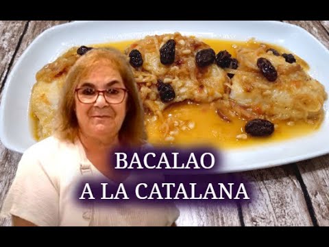 👍BACALAO A LA CATALANA. Receta de Cuaresma. Me la dio la cocinera de un monasterio