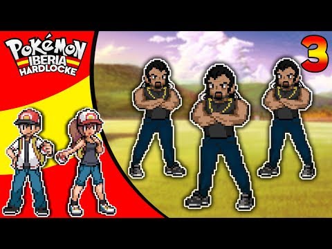 Pokémon Iberia HardLocke - TRIPLE COMBATE PAYO | Ep 3.