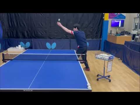 Butterfly Training Tips with Yu Di - Fast Serve Down-The-Line