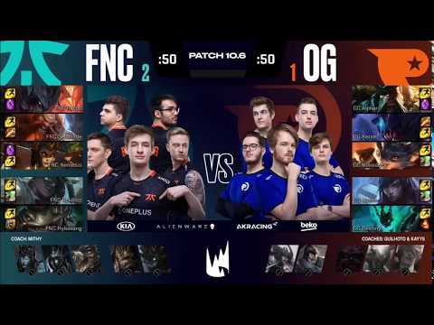FNC vs. OG Game 4 | Highlights Playoffs | LEC Spring 2020 | Fnatic vs. Origen