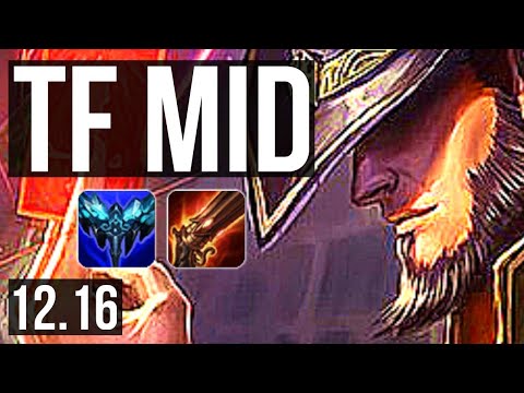 TF vs LUCIAN (MID) | 4/0/5, 800+ games, 800K mastery | KR Diamond | 12.16
