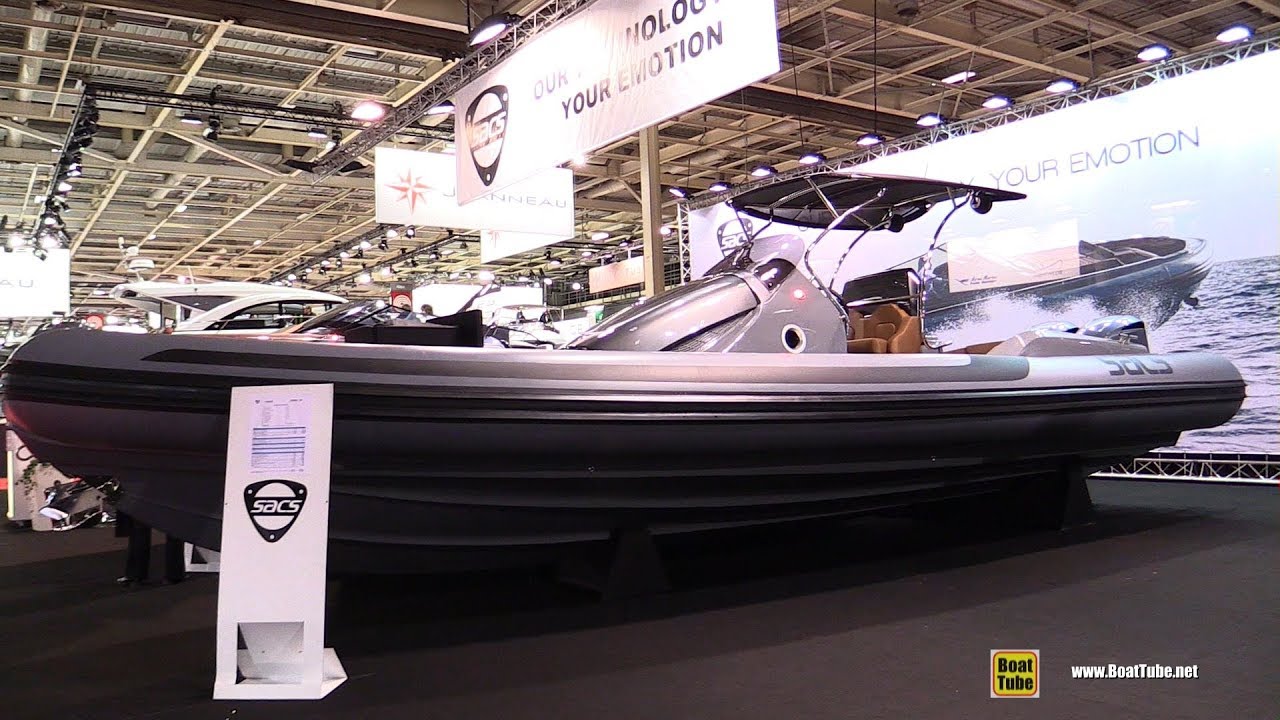 Sacs Strider 10 Inflatable Boat - Walkaround - 2016 Salon Nautique Paris
