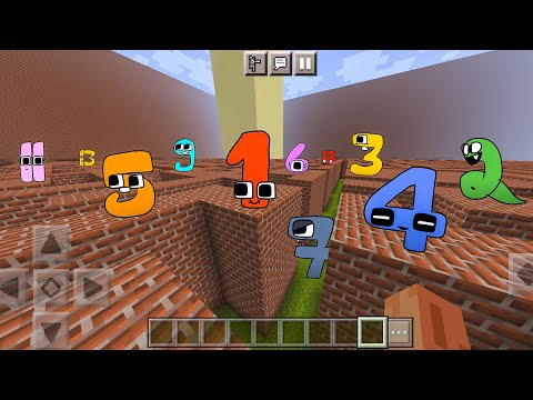 Jerry Red - Lowercase Baby Number Lore CHASING Me in Minecraft PE