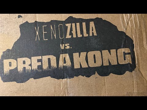 Resurrection Toys unboxing of Xenozilla vs Predakong with mystery figure!